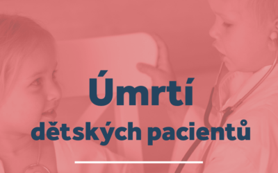 Úmrtí dětských pacientů v České republice v letech 2009–2021